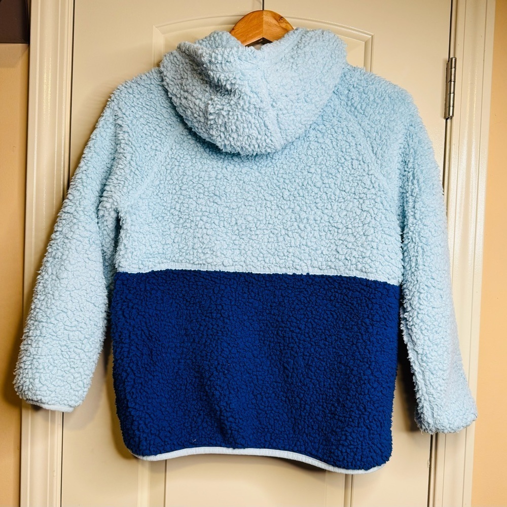 Xersion Kids Teddy Bear Supra Fabric Jacket Blue‎ in Color Size XL 18.5P - Picture 3 of 7